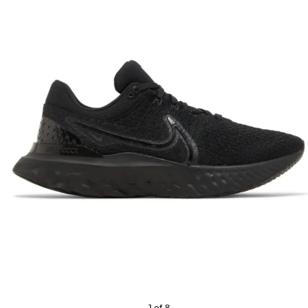 Nike Women's Black Running Trainer with Knit Upper